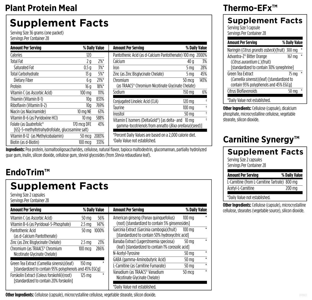 Plant Protein Meal Plus - Vanilla 28 packs - Image 2
