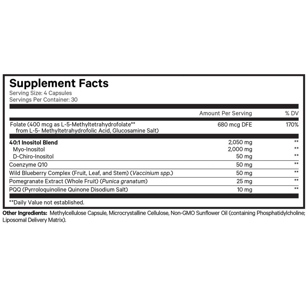 PQQ Ovarian Harmony+ 120 caps - Image 2