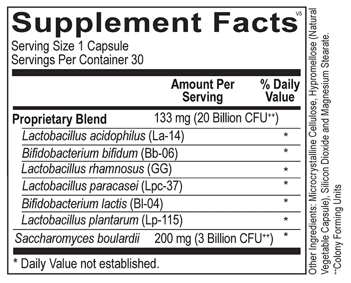 Probiotic 20 Billion 30 caps - Image 3