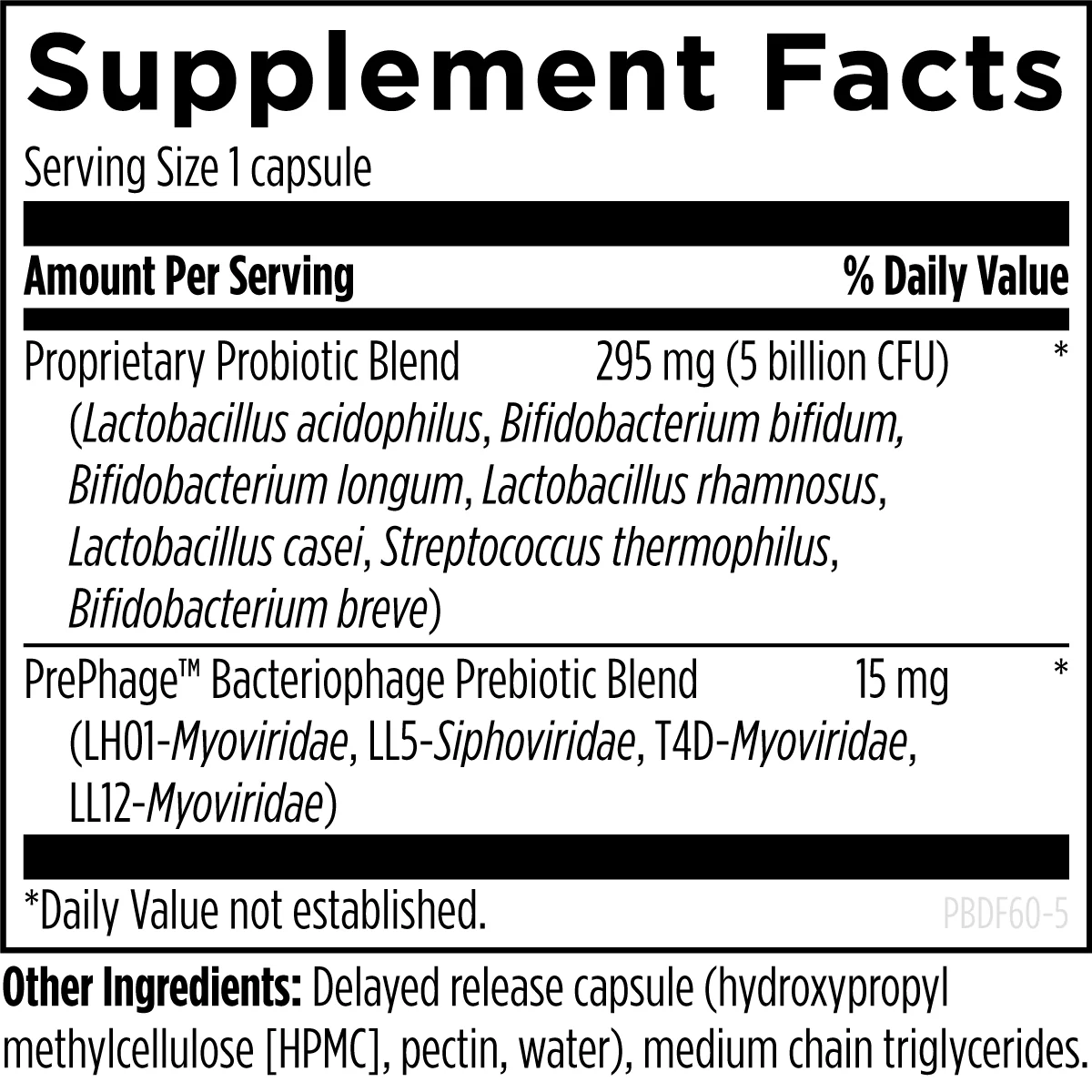 Probiophage DF 60 caps - Image 2