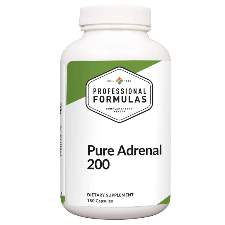 Pure Adrenal 200 - 180 Capsules