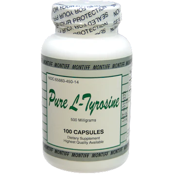 Pure L-Tyrosine 500 mg 100 caps
