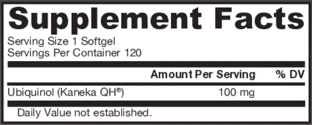 QH-Absorb 100mg 120 softgels - Image 2