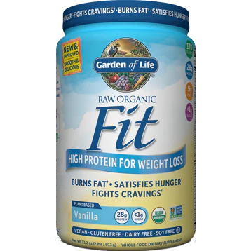 Raw Organic Fit Vanilla 20 servings