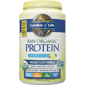 RAW Organic Protein - Vanilla 22 oz