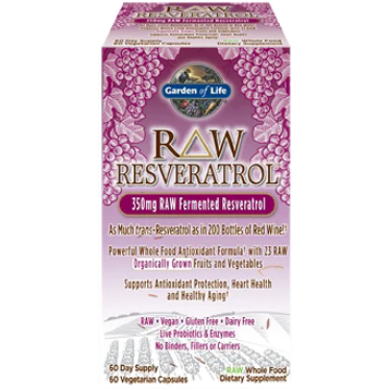 RAW Resveratrol 60 vcaps