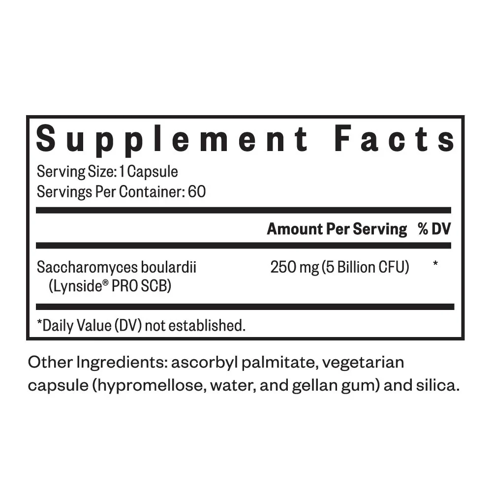 Saccharomyces Boulardii 60 Capsules - Image 2