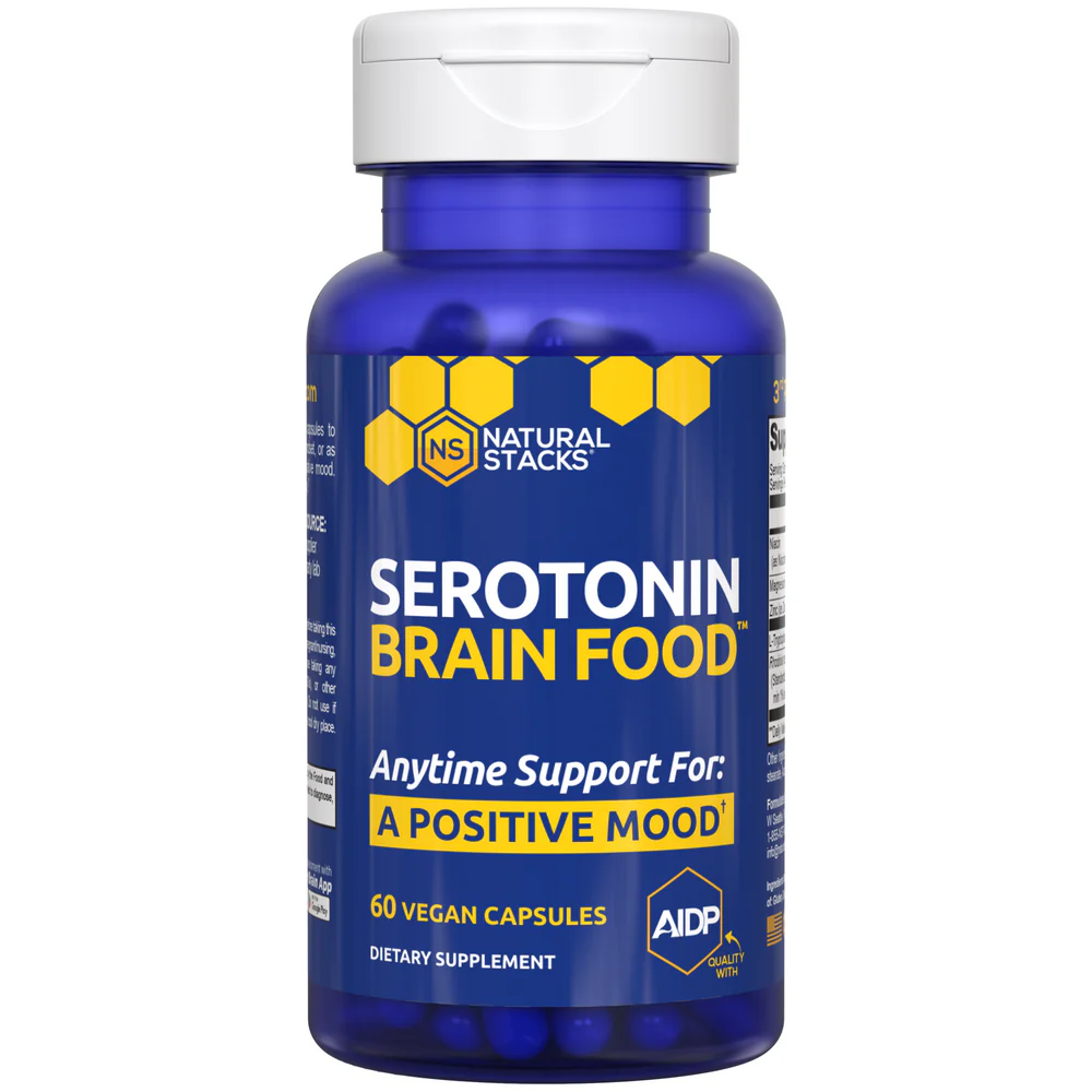 Serotonin Brain Food 60 vegcaps
