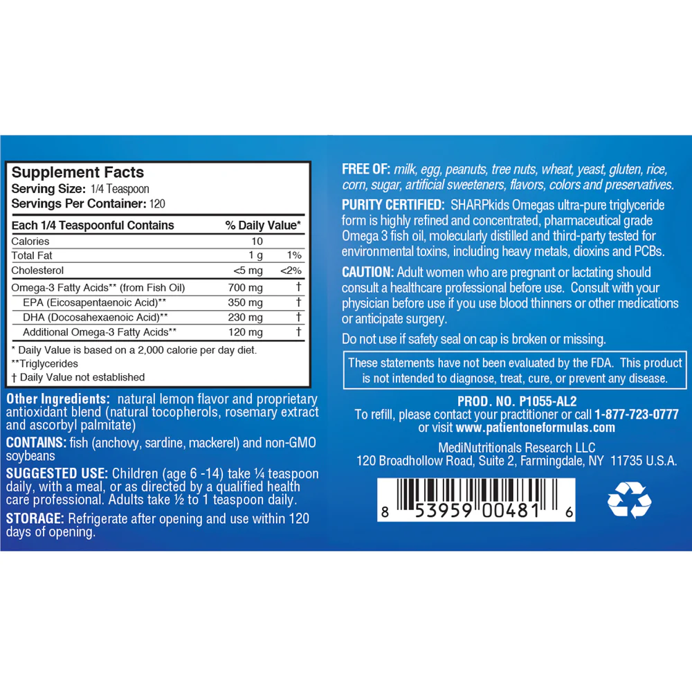 SHARPkids Omegas 150 ml - Image 2