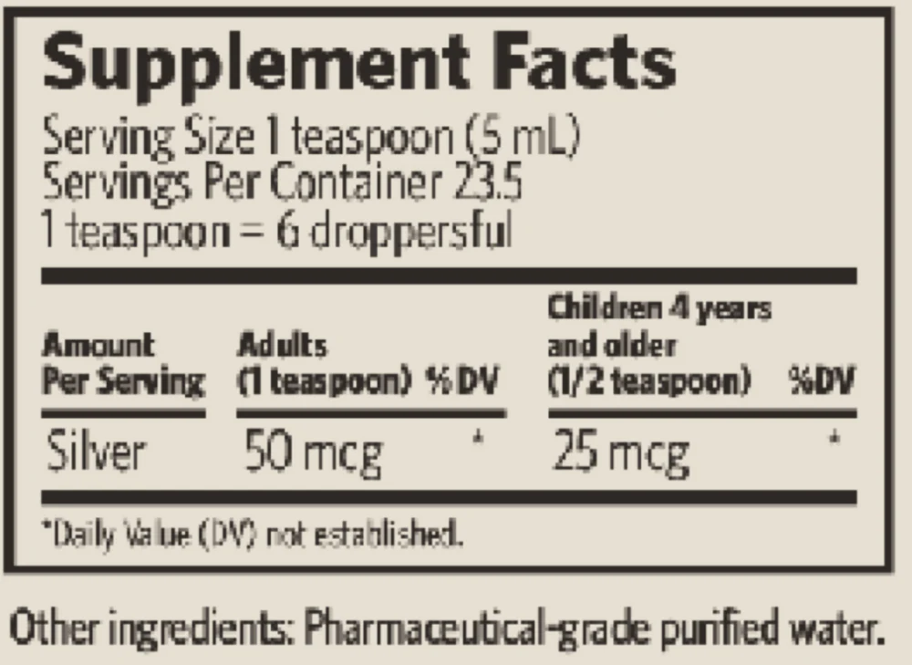 Silver Hydrosol 10 ppm 4 oz - Image 2