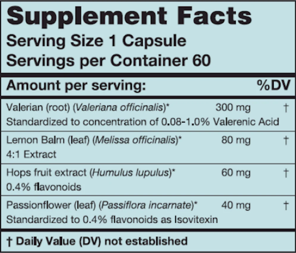 Sleep Formula 60 caps - Image 2