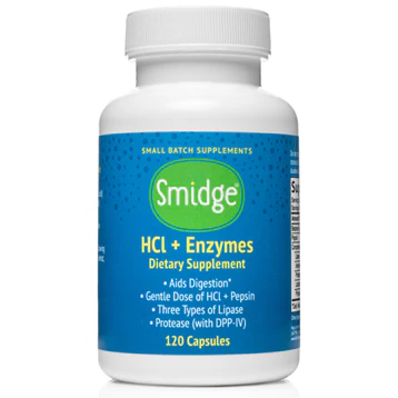 Smidge HCl+Enzymes 120 caps