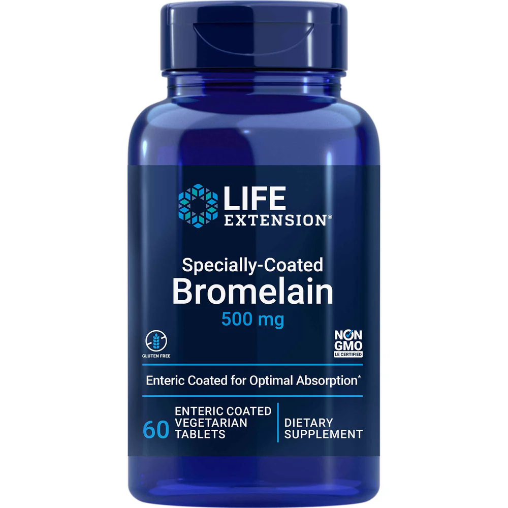 Specially Coated Bromelain 60 tabs