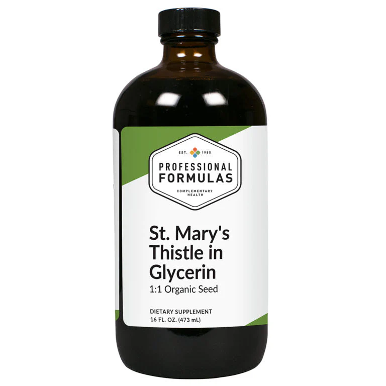 St. Mary's Thistle in Glycerin (Silybum marianum) - 16 FL. OZ.
