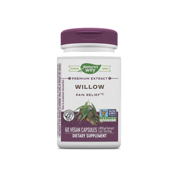 Standardized Willow 60 vegcaps