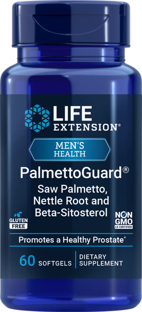 Men's Health Palmettoguard SA Palmetto/Nettle Root/Beta Sitosterol 60 softgels