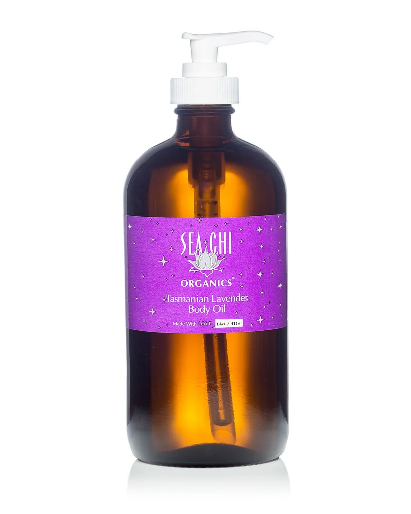 Tasmanian Lavender Body Oil w/ Organic Jojoba 480ml / 16oz