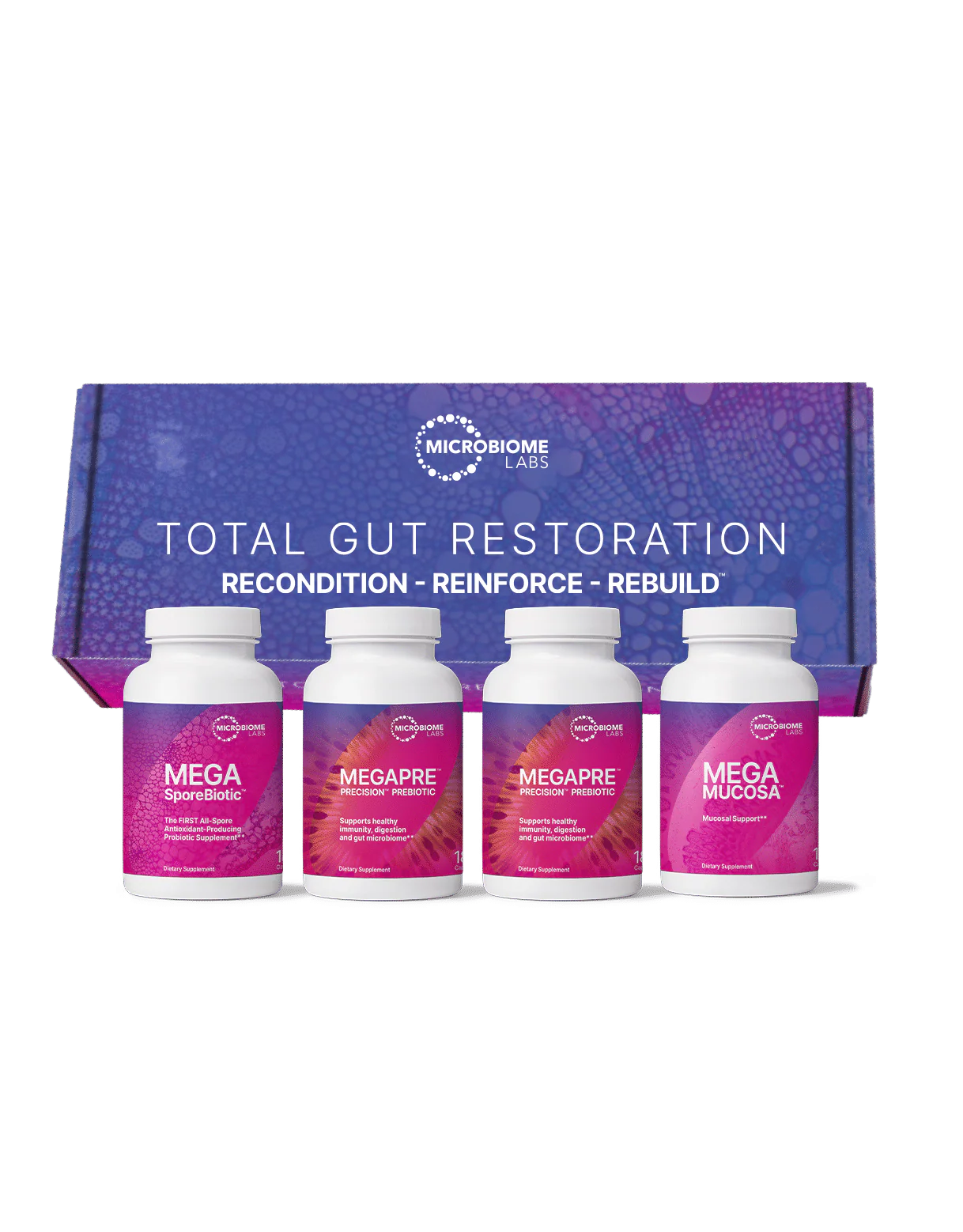 Total Gut Restoration #1 (All Capsules) 3 Month Supply