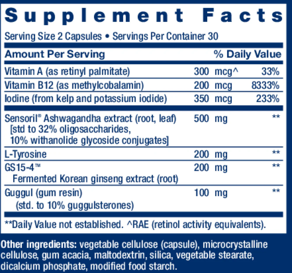 Triple Action Thyroid 60 vegcaps - Image 2