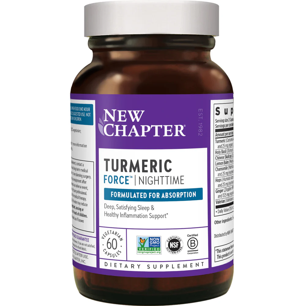 Turmeric Force Nighttime 60 vegcaps
