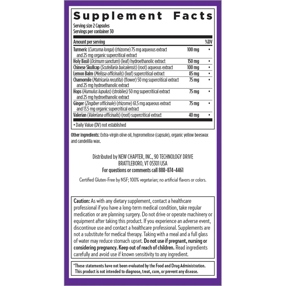 Turmeric Force Nighttime 60 vegcaps - Image 2
