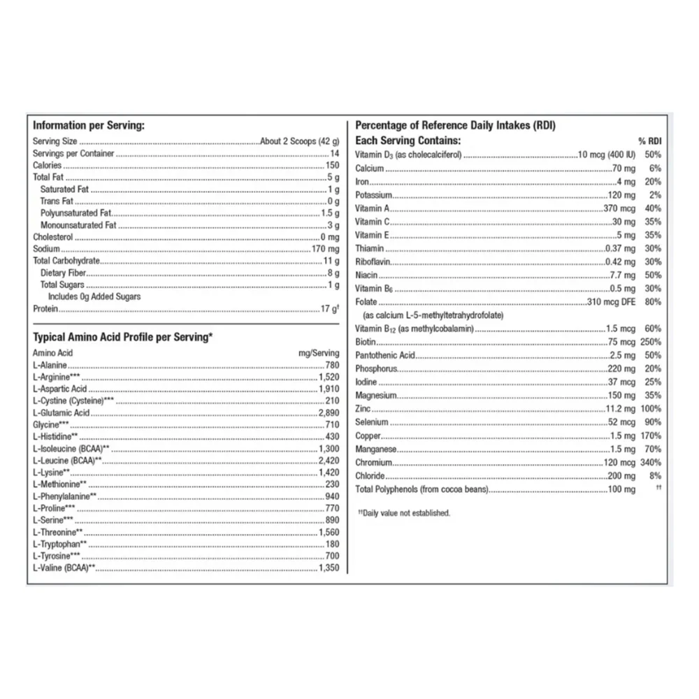 UltraMeal Advanced Protein French Vanilla - 14 servings - Image 2