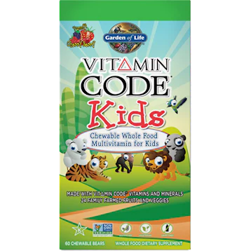 Vitamin Code Kids Chewable Multi 60 tabs