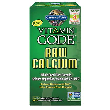 Vitamin Code Raw Calcium 120 vegcaps