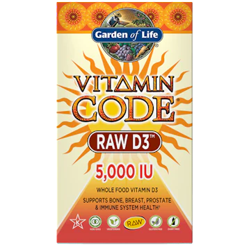 Vitamin Code Raw D3 5000 60 caps