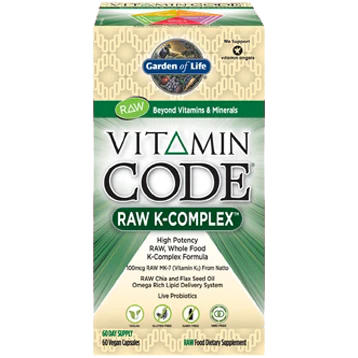 Vitamin Code RAW K-Complex 60 vcaps