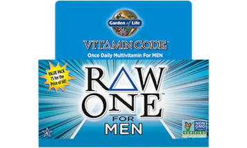 Vitamin Code Raw One for Men 75 vegcaps
