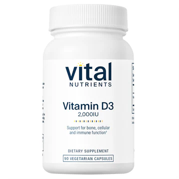 Vitamin D3 2000 IU 90 vcaps