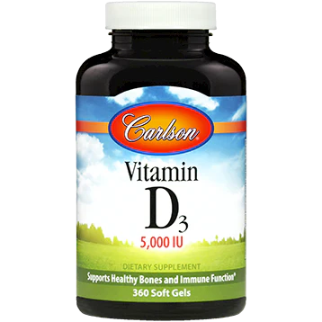 Vitamin D3 5000 IU 360 softgels