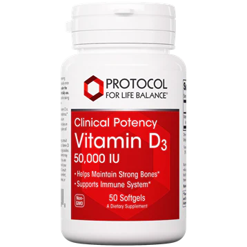 Vitamin D3 50,000 IU 50 softgels