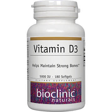 Vitamin D3 125 mcg 180 softgels