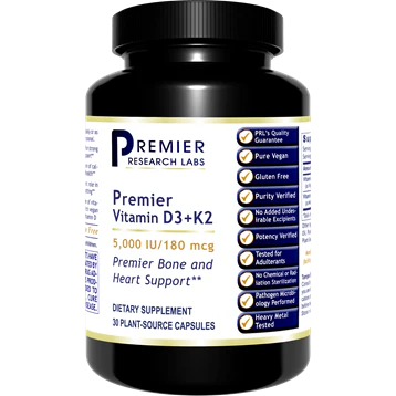 Vitamin D3+K2 Premier 30 caps