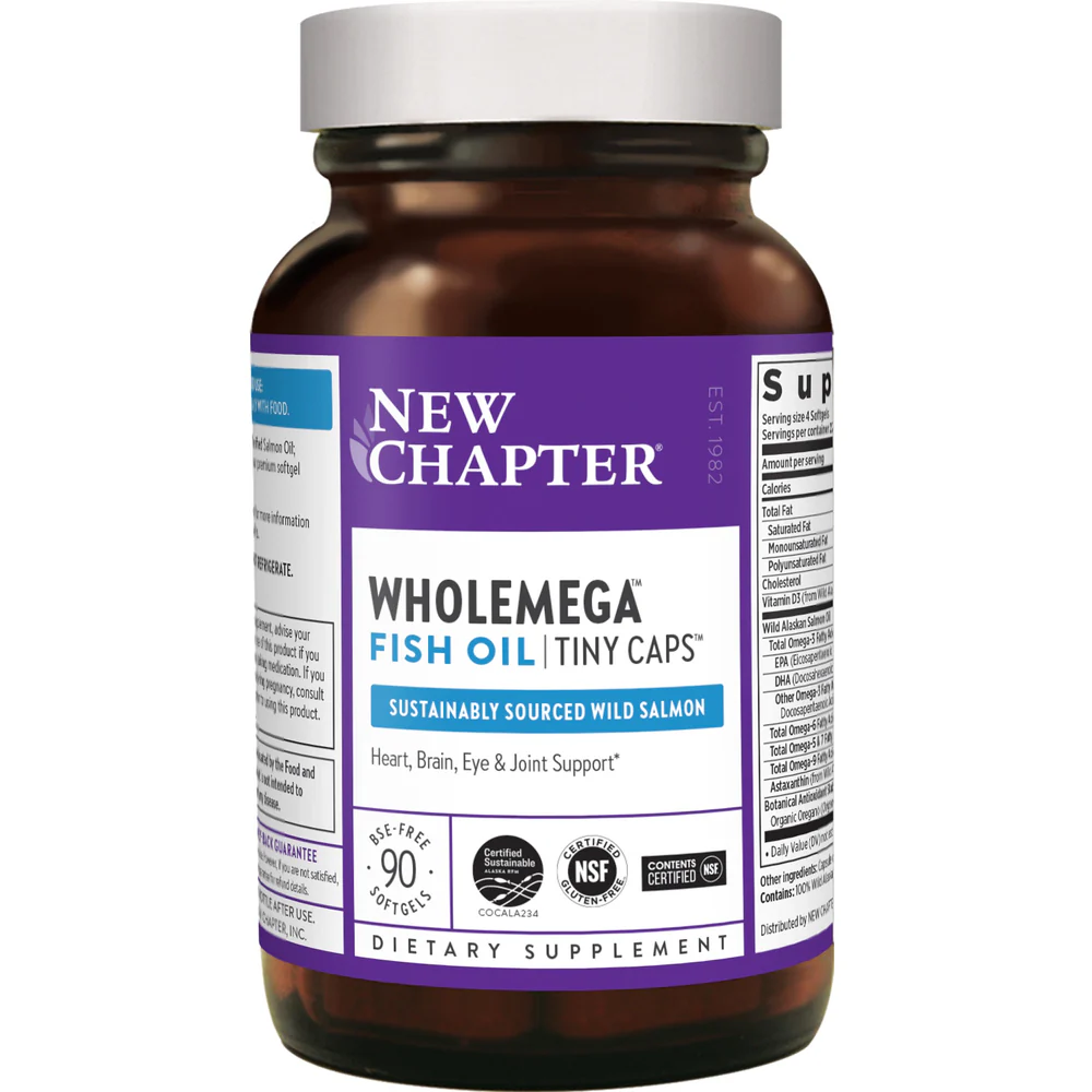 WHOLEmega 500 mg 90 softgels