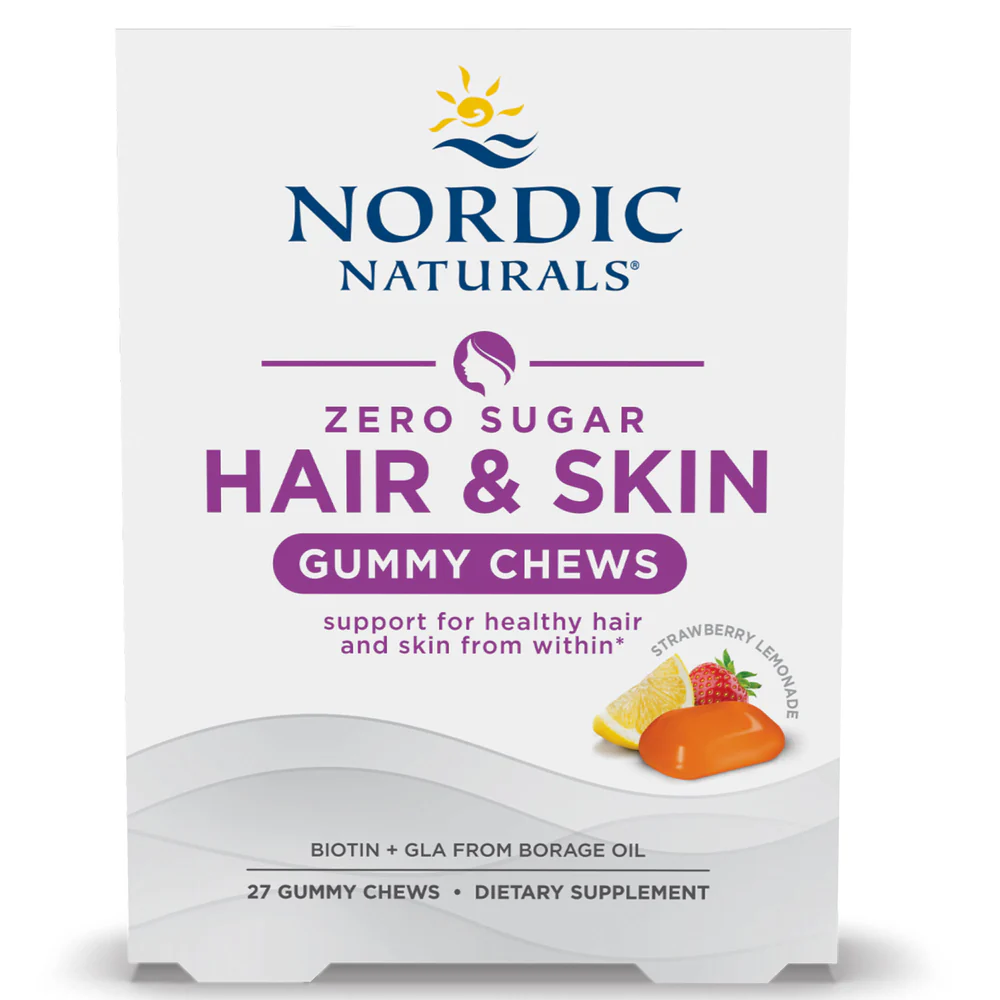 Zero Sugar Hair & Skin Gummy Chews 27 ct